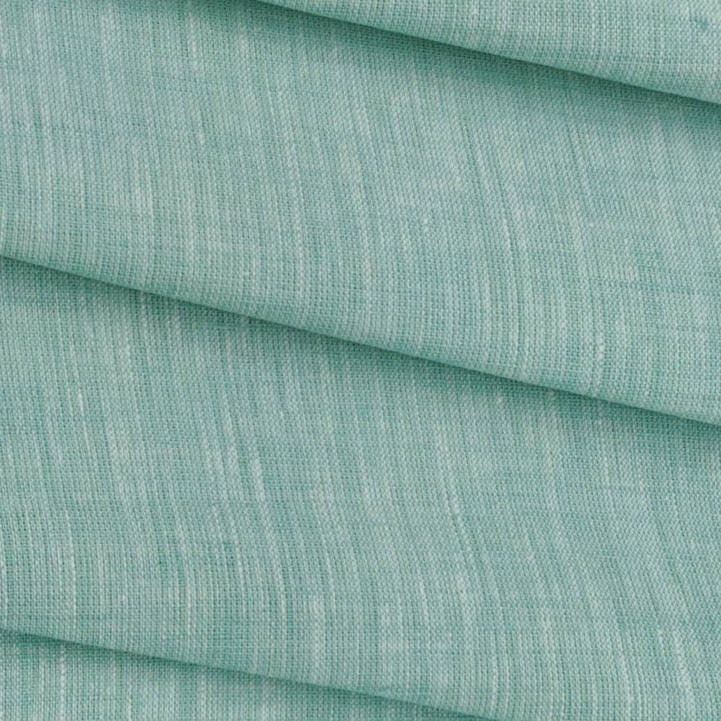 Shirt Fabric Raymond Pure Linen Plain Colour Light Green